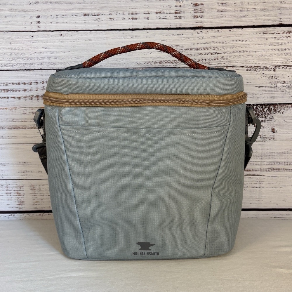 Mountainsmith The Sixer Insulated Cooler Bag Lunch Box Teal Green Handles Pocket